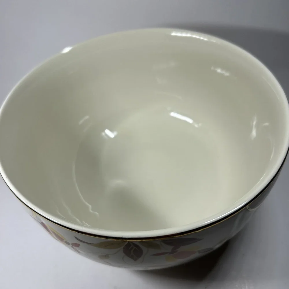 Vintage Hall‎ Superior Quality Kitchenware Jewel Tea Autumn Leaf 7.25 Bowl